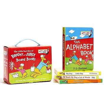The Little Red Box of Bright and Early Board Books: Go, Dog. Go!; Big Dog . . . Little Dog; The Alph...