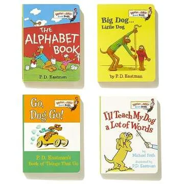 The Little Red Box of Bright and Early Board Books: Go, Dog. Go!; Big Dog . . . Little Dog; The Alphabet Book; I'll Teach My Dog a Lot of Words (Bright & Early Board Books)