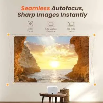 Yaber 1080P Projector with JBL Sound and WiFi 6