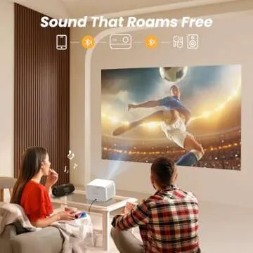 Yaber 1080P Projector with JBL Sound and WiFi 6