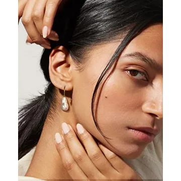 14k Gold Baroque Pearl Earrings – Elegant & Versatile Jewelry