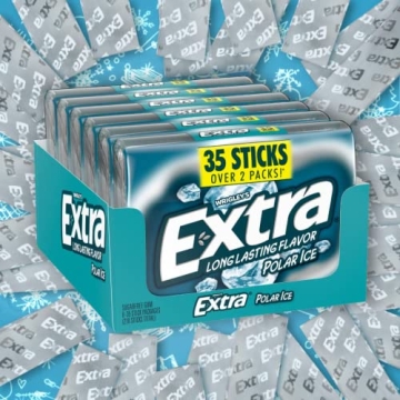 LAIBY Polar Ice Extra Gum Mega Pack Sugar Free 210 Sticks