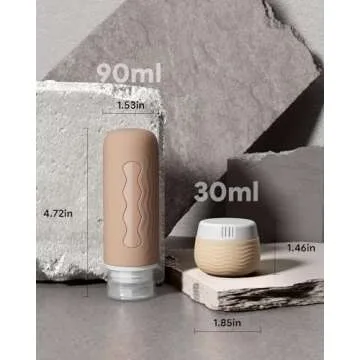 Yinke Travel Silicone Containers for Easy Organization