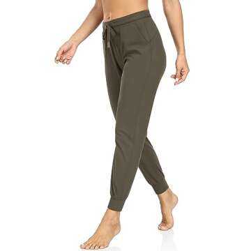 Buy Colorfulkoala Women's Lightweight Athletic Joggers Now