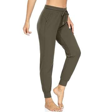 Buy Colorfulkoala Women's Lightweight Athletic Joggers Now