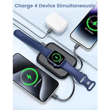 RORRY 5000mAh Portable Charger - Travel Keychain Power Bank