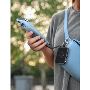 RORRY 5000mAh Portable Charger - Travel Keychain Power Bank