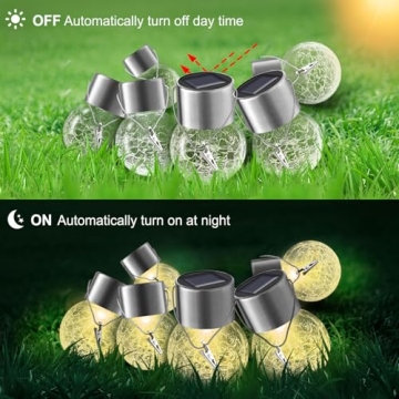 Outdoor Decorative Solar Lights 12 Pack for Garden