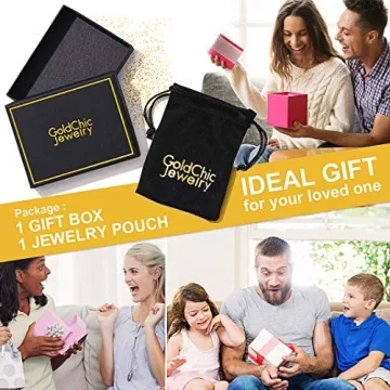 Gold Chunky Choker Chain Necklace for Women, 23mm Stylish Design