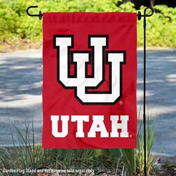Utah Wordmark Garden Banner Flag