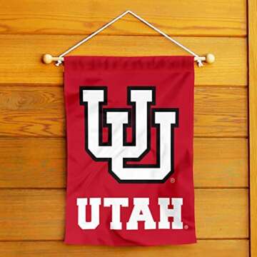 Utah Wordmark Garden Banner Flag