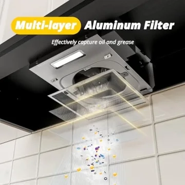 36 inch FIREGAS Black Range Hood - Ducted/Ductless