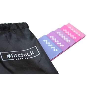 #fitchick Body Co Fitness Band Set of 5 for Women