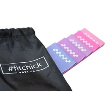 #fitchick Body Co Fitness Band Set of 5 for Women