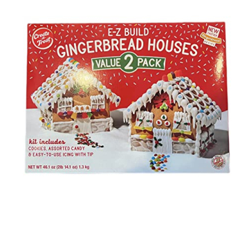 Create-A-Treat E-Z Build Gingerbread Houses 2-Pack