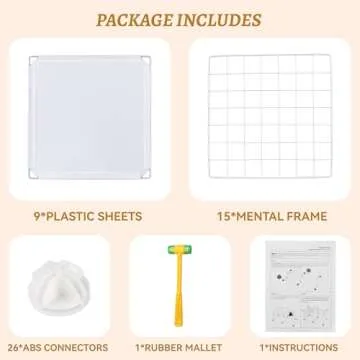 TUMUCUTE Closet Organizer,6-Cube Closet Organizers and Storage,Closet Cabinet Metal Shelf Rack Storage Shelves Bookshelf,Toy Organizers and Storage Bins