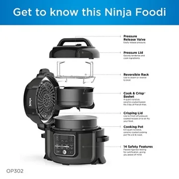 Ninja OP302 Foodi 9-in-1 Kitchen Appliance