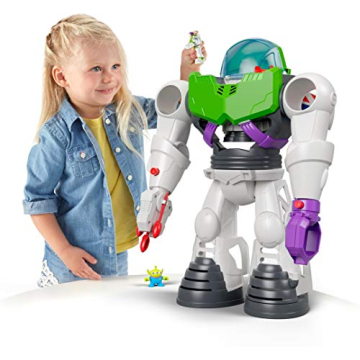 Fisher-Price Imaginext Toy Story Buzz Lightyear Robot Playset for Kids
