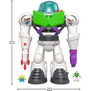 Fisher-Price Imaginext Toy Story Buzz Lightyear Robot Playset for Kids