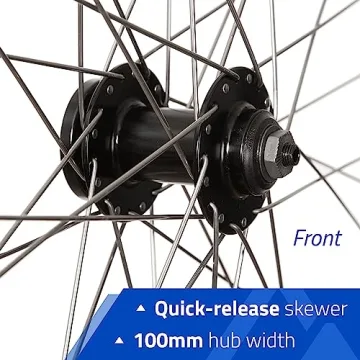 RCG, DW19-26, Wheel, Rear, 26'' / 559, Holes: 36, QR, 135mm, Rim and Disc is 6-Bolt, Freewheel