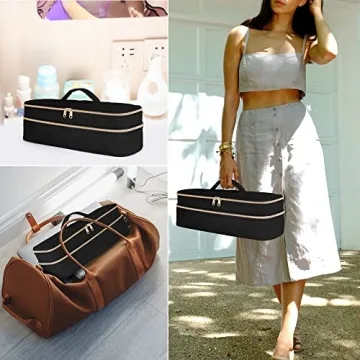 Fasrom Travel Case REVLON One Step Hair Dryer Brush Organizer