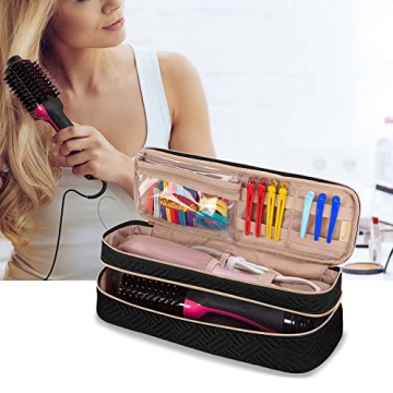 Fasrom Travel Case REVLON One Step Hair Dryer Brush Organizer