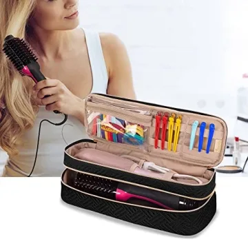 Fasrom Travel Case REVLON One Step Hair Dryer Brush Organizer