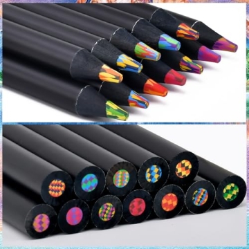 12 Rainbow Pencils Creative Gift for All Ages