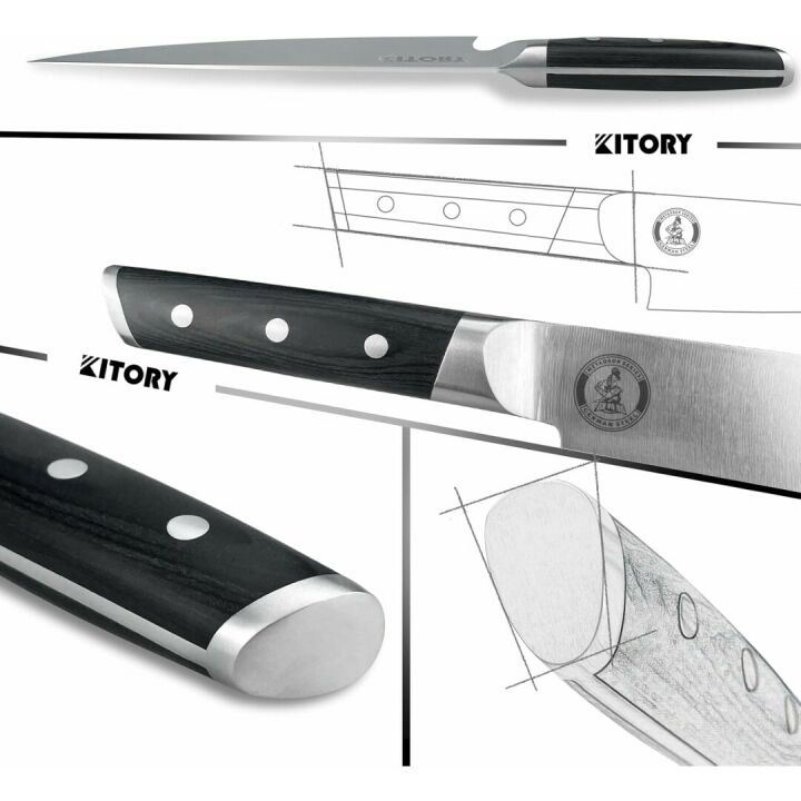 Kitory Japan 8" Gyutou Chef Knife - Pro Kitchen Essential