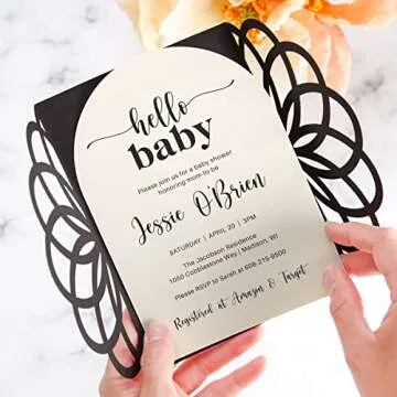 Astrodesigns Crafting Cardstock, 12" x 12", 65 lb/176 gsm, Very Black, 60 Sheets (91523)