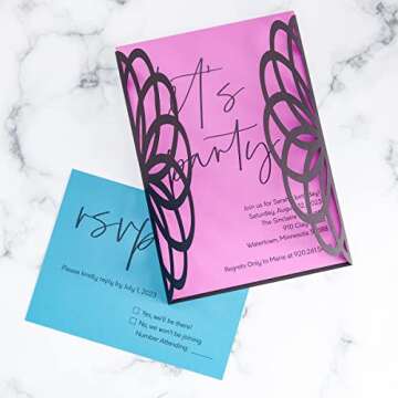 Astrodesigns Crafting Cardstock, 12" x 12", 65 lb/176 gsm, Very Black, 60 Sheets (91523)