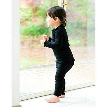 Buy VAENAIT BABY Kids Long Sleeve Modal Pajamas Set