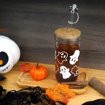 ANOTION Halloween Ghost Cups for Stylish Celebrations