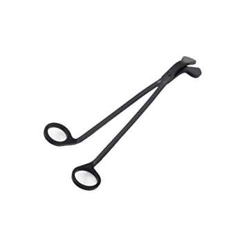 Black Candle Wick Trimmer, Wick Cutter Trimmer, Oil Lamp Candle Wick Scissors Cutter