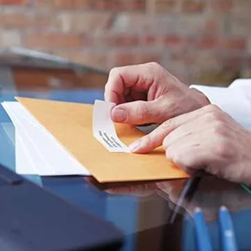 DYMO Authentic LW Mailing Address Labels for LabelWriter Label Printers, (1-1/8" x 3-1/2"), 3 Rolls of 350 (1050 Total)