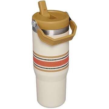Stanley IceFlow Stainless Steel Tumbler - Vacuum Insulated Water Bottle for Home, Office or Car Reus...
