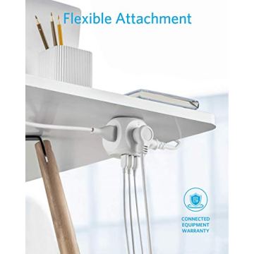 Anker PowerPort Cube Fast Charging 3 Outlets 3 USB Ports