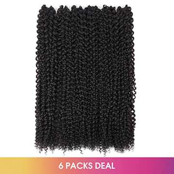 Stylish TOYOTRESS Passion Twist Hair - 22 inch Crochet Braids