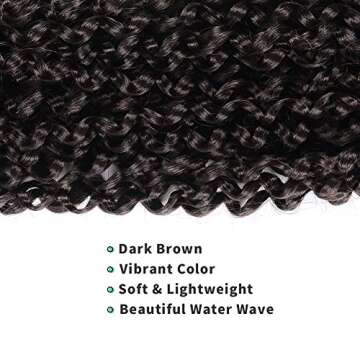 Stylish TOYOTRESS Passion Twist Hair - 22 inch Crochet Braids