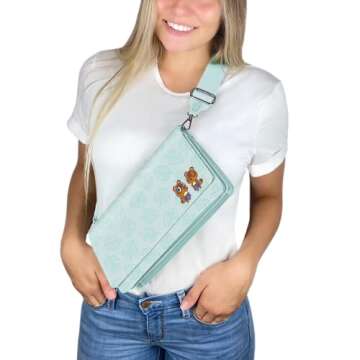 Controller Gear Animal Crossing Sling Bag (Mint Leaves)