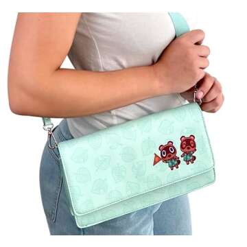 Controller Gear Animal Crossing Sling Bag (Mint Leaves)