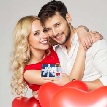 Shitailu Gift for Her Him, Anniversary Present for Wife Husband, Romantic Love Gifts for Boyfriend Girlfriend, Decor for Valentine, Long Distance Relationship, Christmas (Red heart and key)