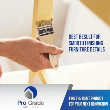 Pro Grade 96 Pack Chip Paint Brushes for Professionals and Crafters