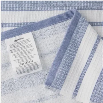 Organic Cotton Waffle Kitchen Dish Towels - 6-Pack