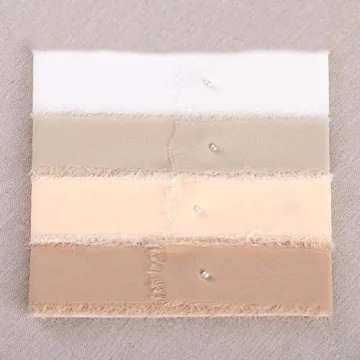 DreamBuilt Handmade Silk-Like Ribbons for Wedding Bouquets and Gifts