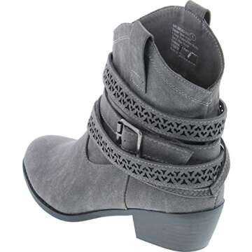 Not Rated Women's Sunami Boot, Grey, 7.5 M US
