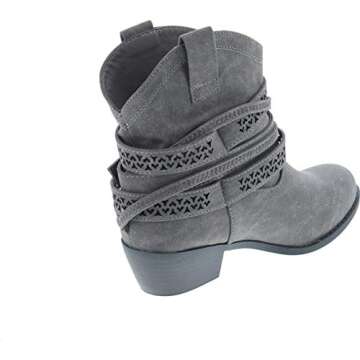 Not Rated Women's Sunami Boot, Grey, 7.5 M US