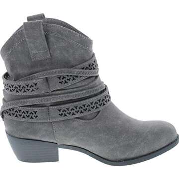 Not Rated Women's Sunami Boot, Grey, 7.5 M US