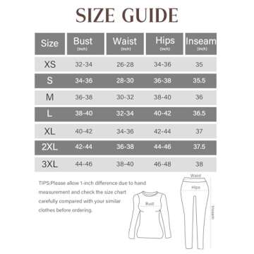 YADIFEN Women Thermal Underwear Set,Long Johns for Women Base Layer with Fleece Lined Long Underwear Top Bottom Cold Weather Nude