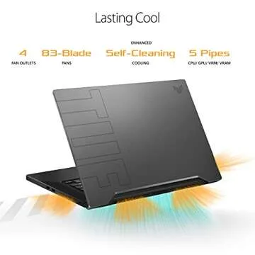 ASUS TUF Dash 15 (2021) Ultra Slim Gaming Laptop, 15.6â€ 144Hz FHD, GeForce RTX 3050 Ti, Intel Core i7-11370H, 8GB DDR4, 512GB PCIe NVMe SSD, Wi-Fi 6, Windows 10, Eclipse Grey Color, TUF516PE-AB73